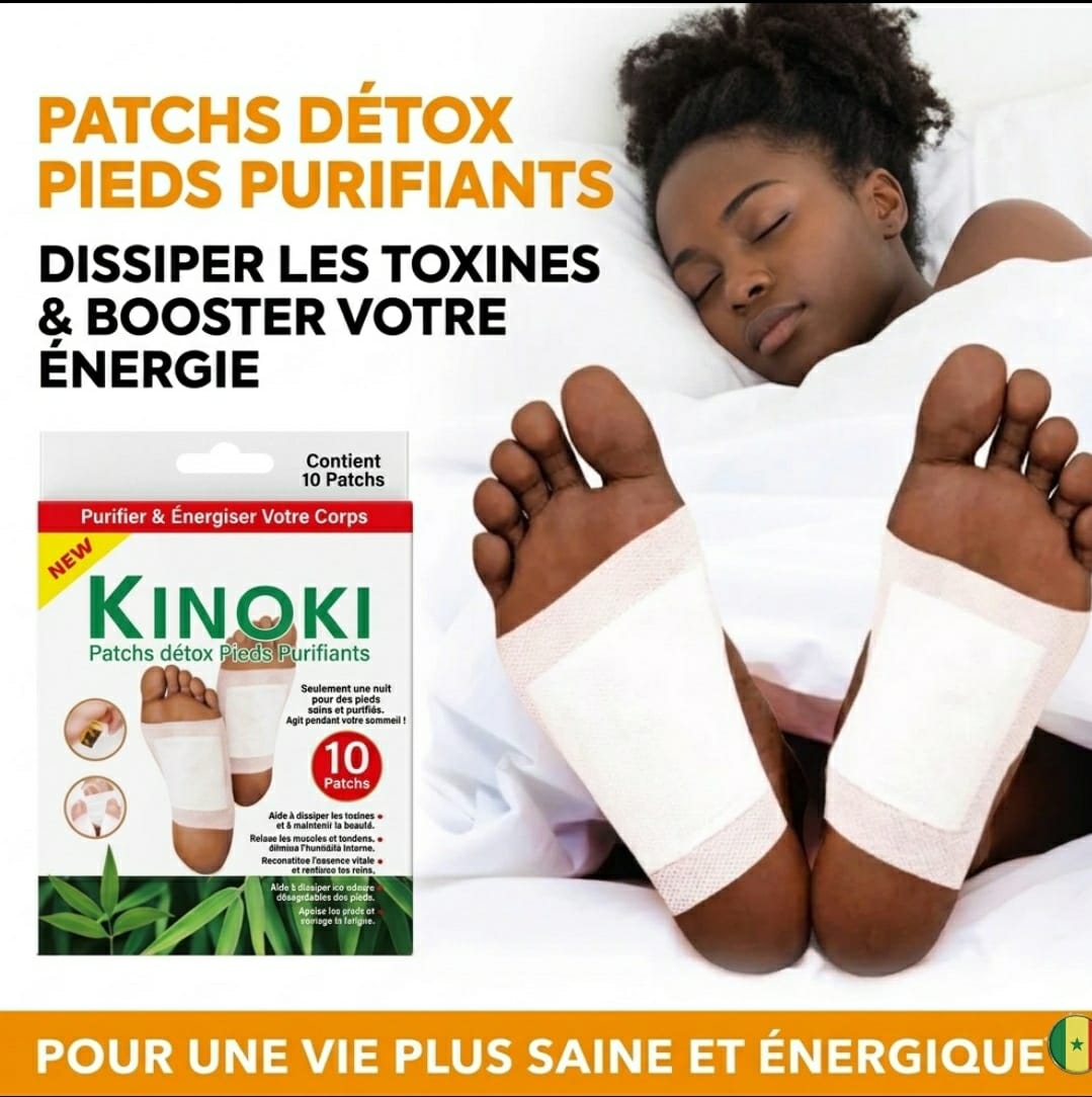 KINOKI Détox Pieds 10 Pads