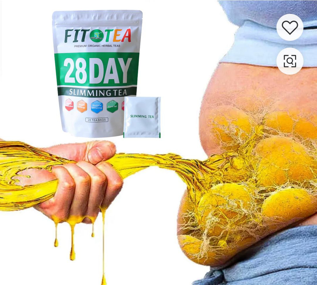 FIT TEA 28 Jours - Thé Minceur Détox BIO | Formule Naturelle & Énergisante